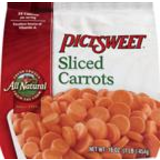 Carrots, Sliced