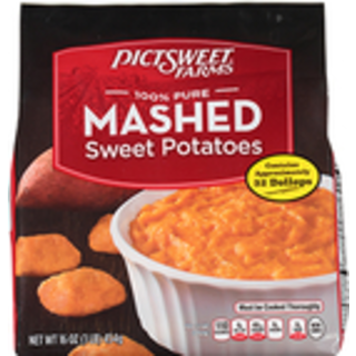 Sweet Potatoes, Mashed, 100% Pure
