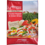 3 Color Pepper & Onion Strips