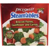 Broccoli Florets, Cauliflower & Carrots