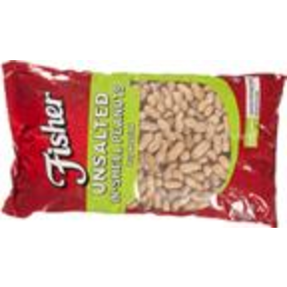 Fisher® Unsalted In-shell Dry Roasted Peanuts 5 Lb. Bag