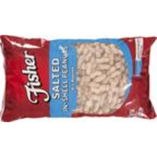 Fisher® Salted In-shell Dry Roasted Peanuts 5 Lb. Bag