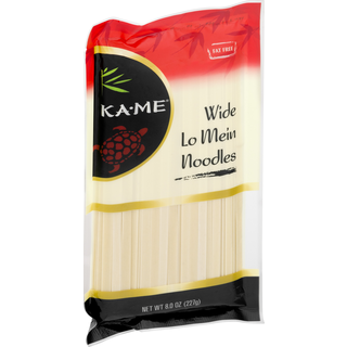 Wide Lo Mein Noodles