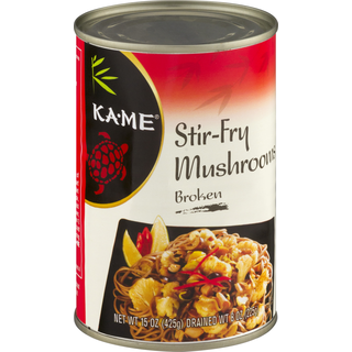 Ka-me Broken Stir-fry Mushrooms 15 Oz