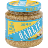 Spice World Chopped Garlic 8 Oz