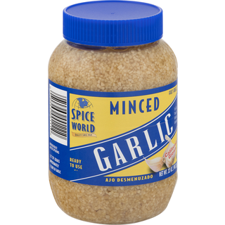 Spice World Minced Garlic 32 Oz