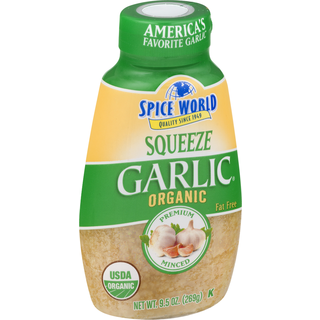 Organic Minced Squeeze Garlic
