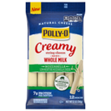 String Cheese, Whole Milk, Mozzarella, Low-Moisture