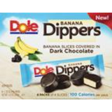 Banana Slices, Dark Chocolate Covered