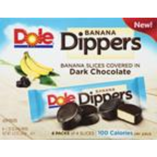 Banana Slices, Dark Chocolate Covered