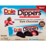 Strawberry Dippers, Strawberry Halves Covered In Dark Chocolate