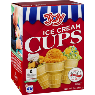 Joy Ice Cream Cups 48 Ea