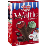 Chocolate Waffle Cones