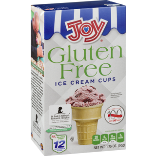 Ice Cream Cups, Gluten Free