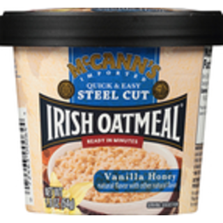 Irish Oatmeal, Vanilla Honey
