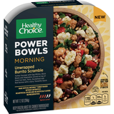 Unwrapped Burrito Scramble, Morning, Power Bowls