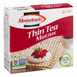 Manischewitz Thin Tea Matzos 10 Oz