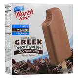 Greek Frozen Yogurt Bars, Chocolate Fudge
