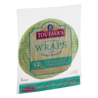 Hearth Baked Wraps, Savory Spinach