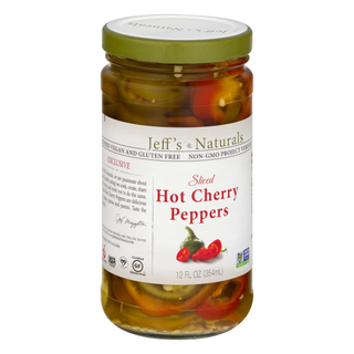 Hot Cherry Peppers, Sliced