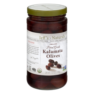 Kalamata Olives, Organic, Pitted Greek