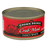 Crown Prince Fancy White Crab Meat 6 Oz