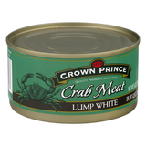 Crown Prince Lump White Crab Meat 6 Oz