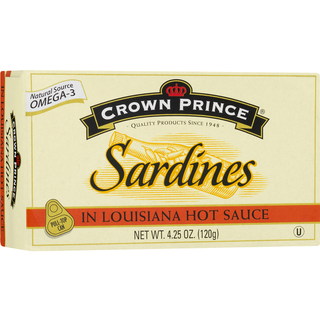 Wild Caught Sardines in Louisiana Hot Sauce
