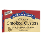 Cocktail Smoked Oysters in Cottonseed Oil