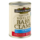 Whole Baby Clams Packed In Water