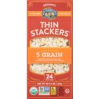 Thin Stackers Puffed Grain Cakes, 5 Grain