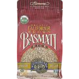 Brown Rice, Organic, California, Basmati