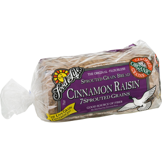 Bread, Cinnamon Raisin, Flourless, 7 Sprouted Grains