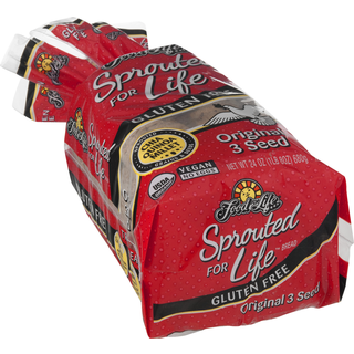 Bread, Gluten Free, Original 3 Seed