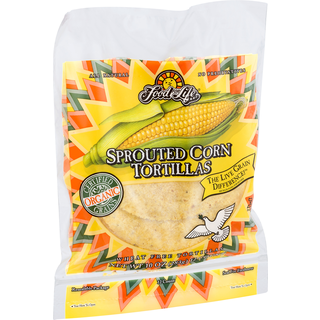 Tortillas, Sprouted Corn, Flourless