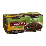 Kozy Shack Simply Well Chocolate Pudding 4 - 4 Oz Cups