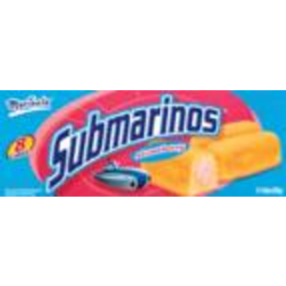 Snack Cakes, Strawberry Creme Filled, 8 Packs