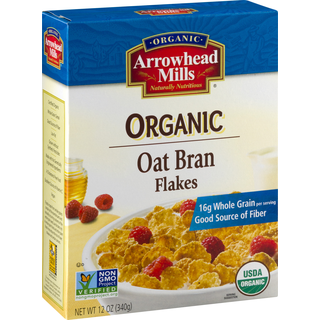 Cereal, Organic, Oat Bran Flakes