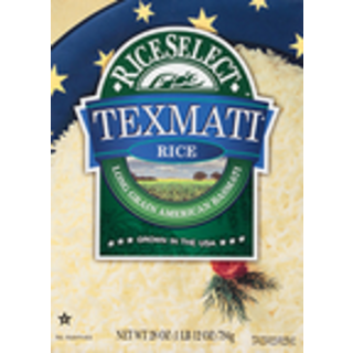 Riceselect® Texmati® White Rice, 28oz Carton