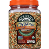 Pearl Couscous, Organic, Paprika & Spinach Flavored, Tri-Color,