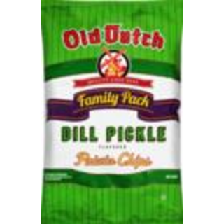 Dill Pickle Flavored Potato Chips