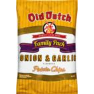 Potato Chips, Onion & Garlic