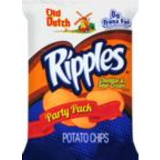 Ripples Potato Chips, Cheddar & Sour Cream