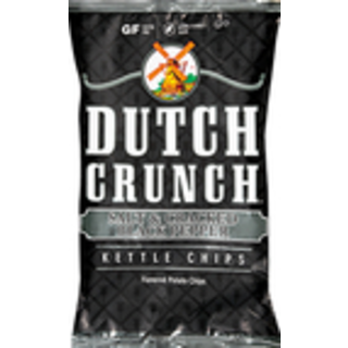 Dutch Crunch Flavored Potato Chips, Salt & Cracked Black Pepper