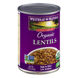 No Salt Added Organic Lentil Beans