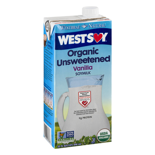 Organic Unsweetened Vanilla Soymilk