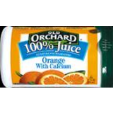 100% Juice, Orange with Calcium
