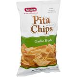 Baked Pita Chips, Roasted Garlic & Herbs