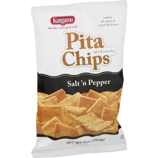 Salt 'n Pepper Pita Chips