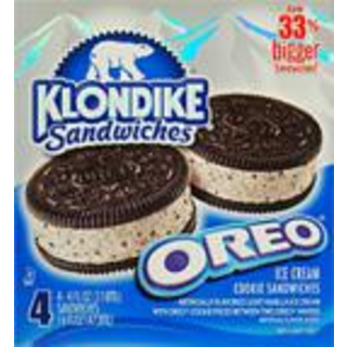 Frozen Dairy Dessert Sandwich, Cookies & Creme